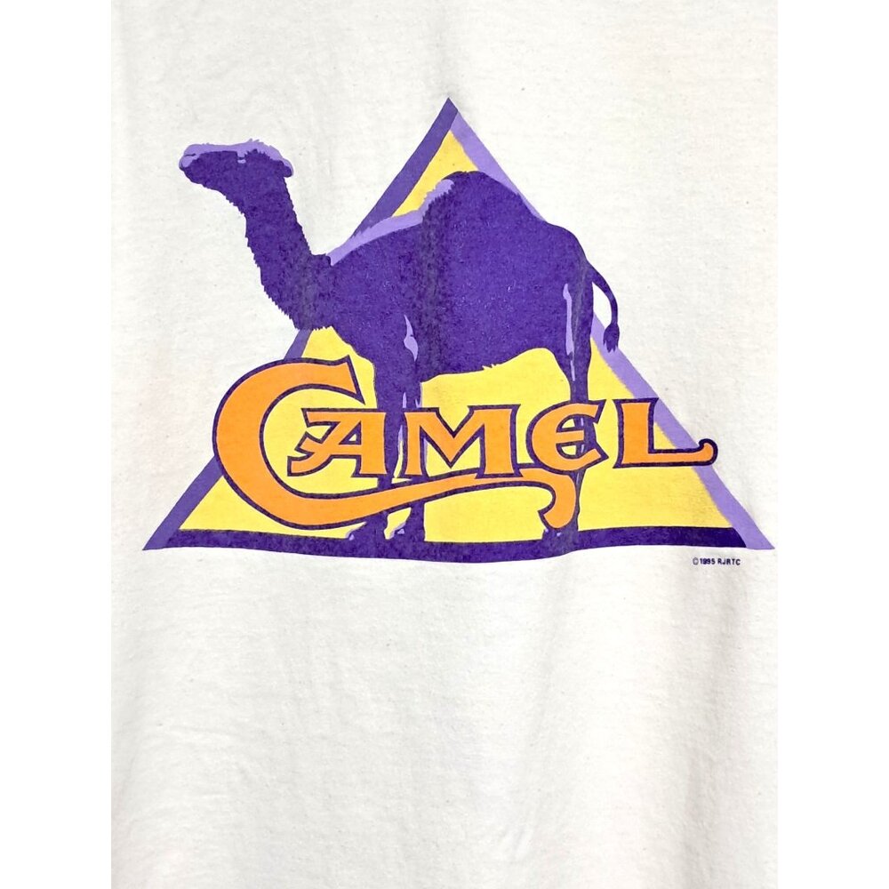 Single Stitch Joe Camel Tank Top Adult XL Mens Womens Unisex Tobacciana 90s Vtg - Picture 5 of 7